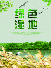 湿地海报
