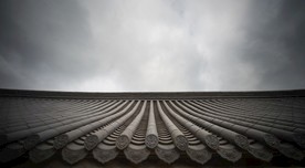 古老屋檐屋顶
