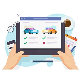 互联网技术网络主题插画