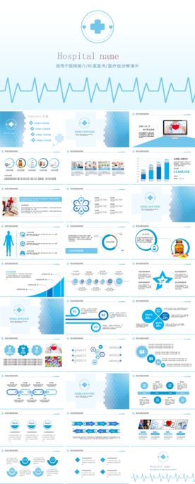 医院简介科室宣传医疗座谈等演示