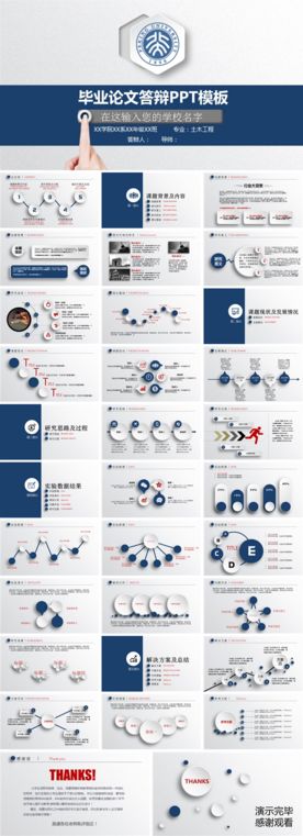 毕业论文答辩PPT模板