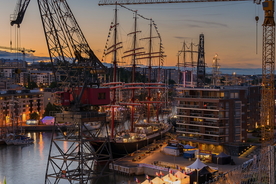 芬兰图尔库城市风景图片