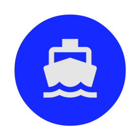 轮船图标