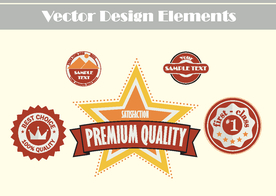 矢量标签素材