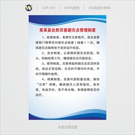 自然灾害避灾点管理制度