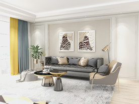 简约现代室内效果图