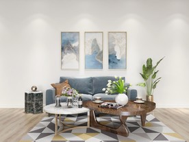 室内沙发背景墙