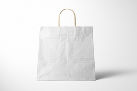 天然牛皮纸购物袋