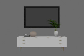 电视柜3d模型