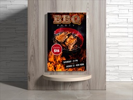 烧烤海报