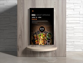 烧烤海报