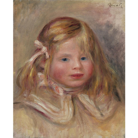 雷诺阿人物形象油画