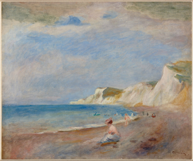 雷诺阿风景油画