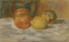 雷诺阿静物油画