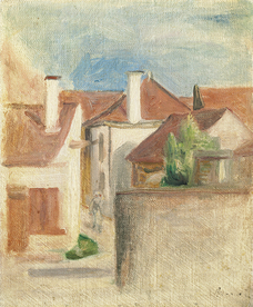 雷诺阿人物形象油画