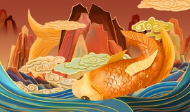 中国风精美潮流插画