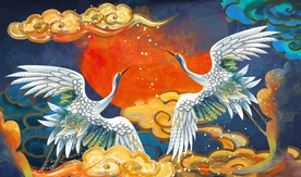 中国风精美潮流插画