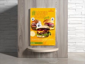 汉堡海报