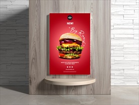 汉堡海报