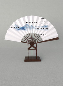 扇子样机