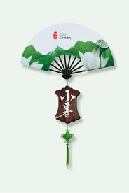 小暑传统国风节气夏季海报素材