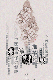 中药养生健康传统国风国潮海报