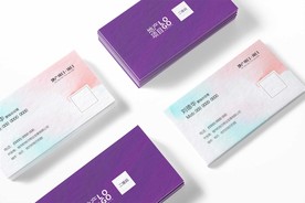 名片样机效果图