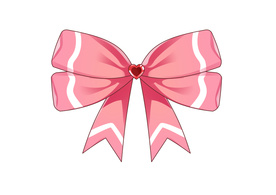 粉色蝴蝶结