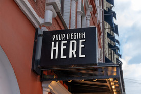 店铺招牌样机