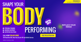 国外 海报 banner 界面