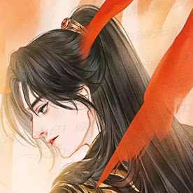 古风情侣头像男子