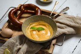 蘸酱小吃特色食材背景素材