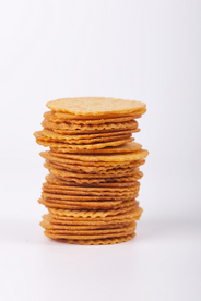 薯片堆叠食材美食背景素材