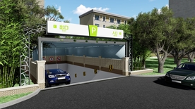 地下车库入口门