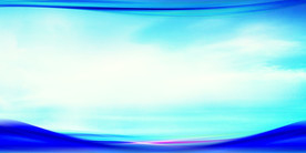 蓝色海洋蓝天背景