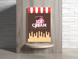 冰淇淋海报