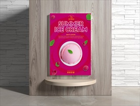 冰淇淋海报
