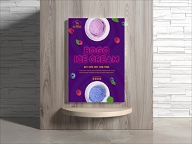 冰淇淋海报