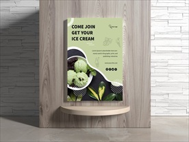 冰淇淋海报