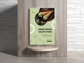 冰淇淋海报