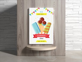 冰淇淋海报