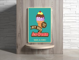 冰淇淋海报