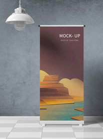 海报 易拉宝 展架 样机