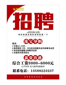 招聘海报