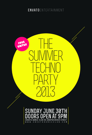 国外潮流促销时尚海报