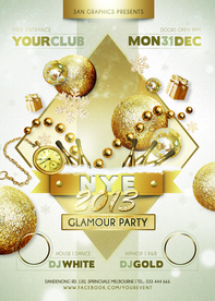 国外潮流促销时尚海报