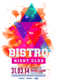 国外潮流促销时尚海报