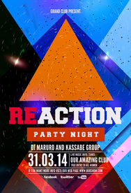 国外潮流促销时尚海报