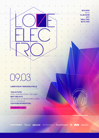 国外潮流促销时尚海报