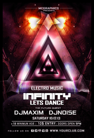 国外潮流促销时尚海报